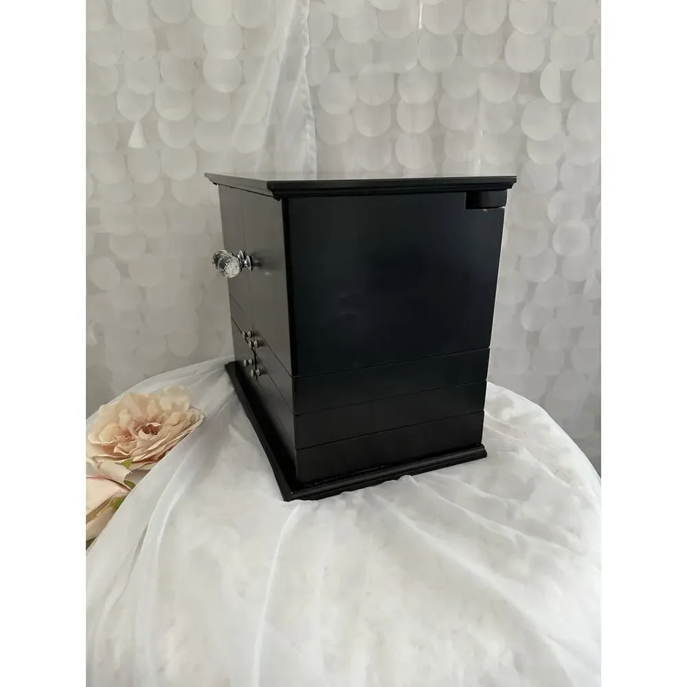Lori Greiner Black Clever & Unique Creations Deluxe Jewelry Organizer Case