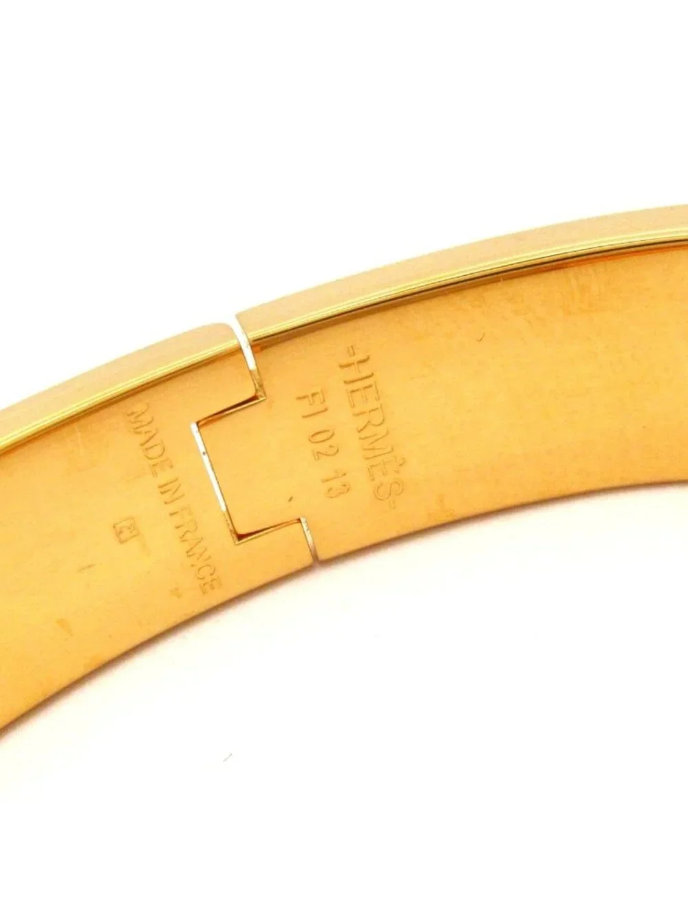 Hermes Bangle Click Gold Pink Multi Bracelet