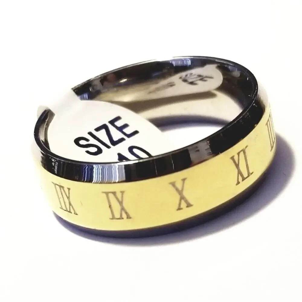 New stainless steel ring size available 8 to 13.