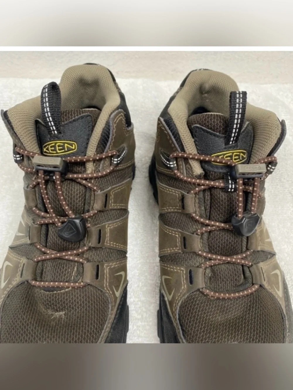 Keen Girls Brown Bungie Waterproof Hiking Outdoor Boot Size EU 36 Kids 4 Camping